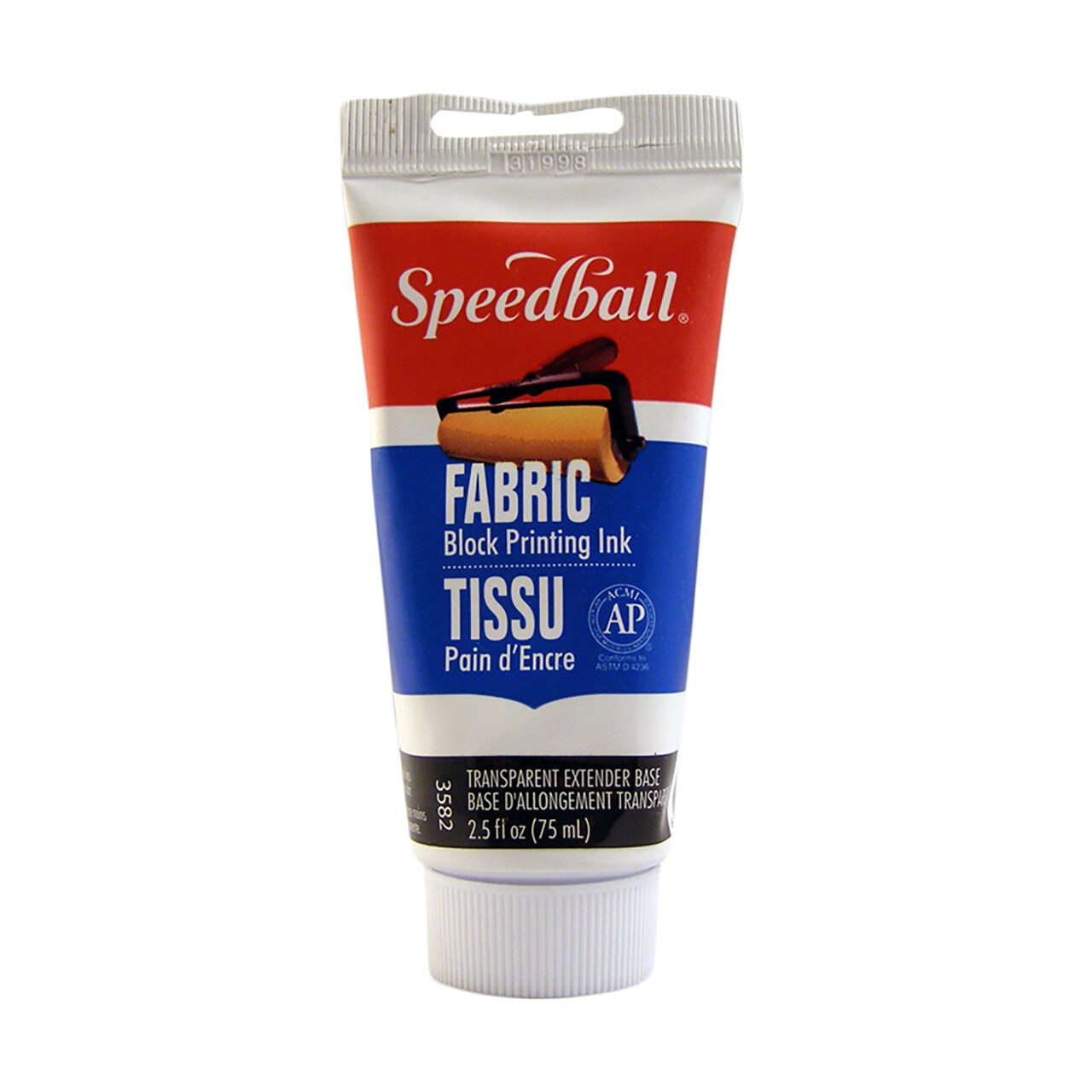 Speedball Printing Ink For Fabrics, 2.5 Oz., Transparent Extender